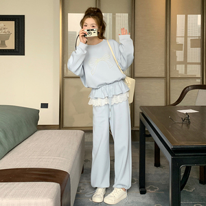 【数据好】韩系休闲时尚运动卫衣套装女两件套8816-P185-K268图片