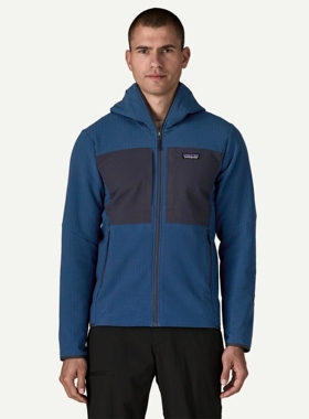 Patagonia巴塔哥尼亚2026春夏男款耐磨保暖连帽抓绒衣R2 TechFace