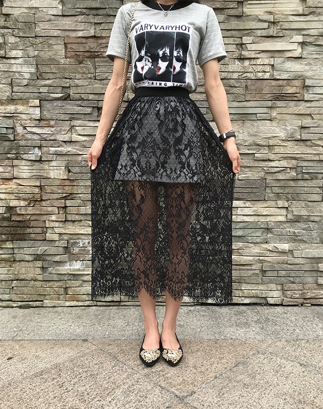 裙子夏女2019新款外搭薄款网纱半身裙单层一层纱裙外穿罩裙在类目 女装/女士精品, 半身裙中 - 来自Buy2taobao.com提供专业的淘宝代购服务