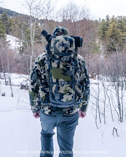 24新款 KUIU PRO Divide 4500 户外防水耐磨带水袋仓双肩迷彩背包