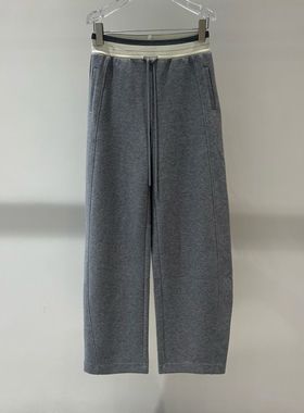 商场同款2025秋季新时尚高腰宽松直筒松紧腰休闲裤女AR313009-789