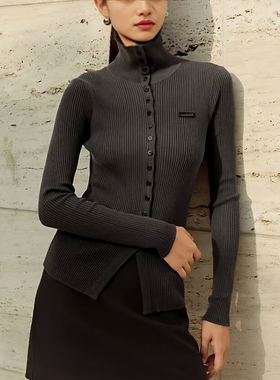 商场同款2025年秋冬新款修身绵羊毛针织衫女打底衫AR804111-980