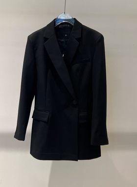 商场同款2026春季新款宽松显瘦中长西装外套上衣女BR131108-1780