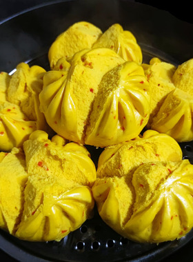 开花馒头浙江临海台州府城特产香软馒头早餐发糕传统糕点软面包