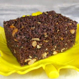 现做黑米糖 浙江台州临海特产 炒米糖 传统糕点小吃纯手工制作