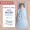 Misty Blue Island - Head Protection Thin Clip Cotton Enlarged Suitable for 0-6 months