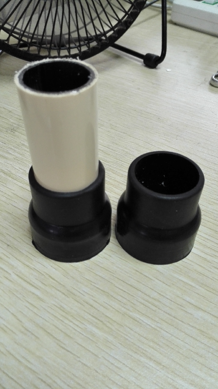 28mm精益管脚套 橡胶脚套 物料架抗震脚套 线棒配件 精益管连接件