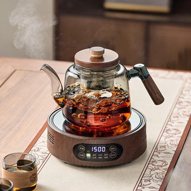 日本进口煮茶壶烧茶壶电热煮茶一体电陶炉烧水壶耐高温办公室喝茶