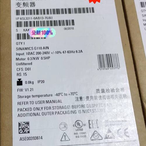 议价SINAMICS变频器G1106SL3211-017-5UA16SL3211-021-1UA1