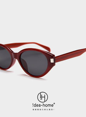 P9173新款韩系TR90猫眼偏光太阳眼镜潮男女网红街拍时尚墨镜防晒