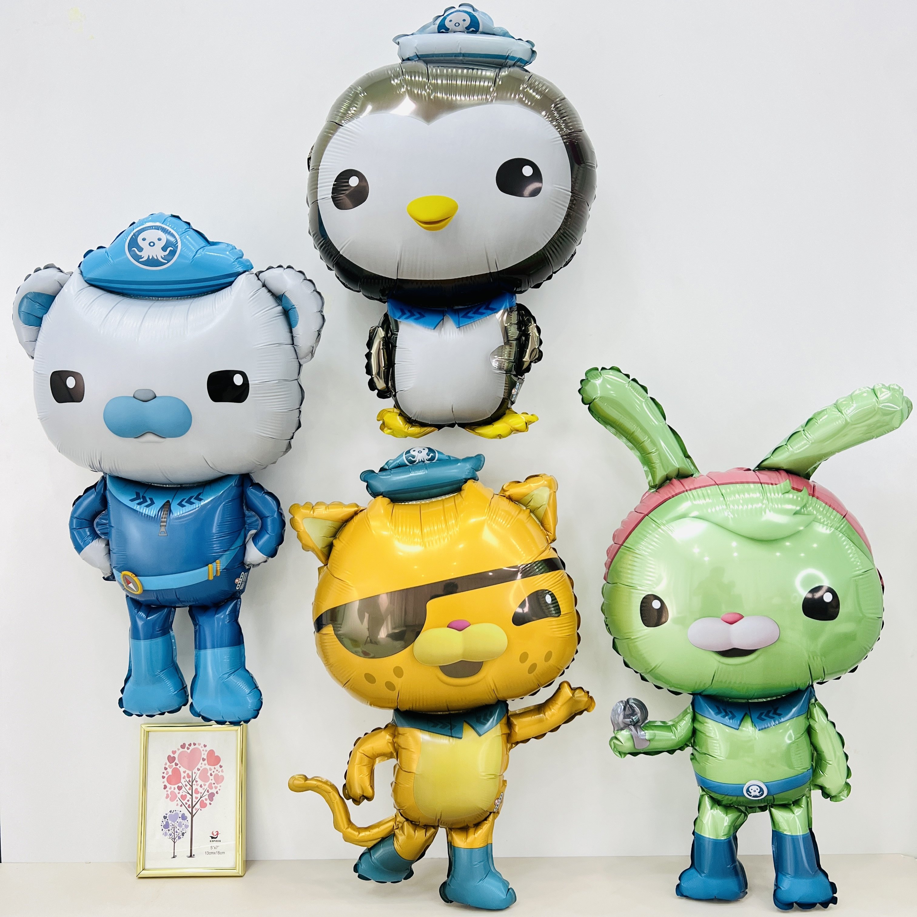 正版海底小纵队气球巴克队长呱唧突突兔皮索儿童生日装饰铝膜气球,节庆用品/礼品,气球,淘宝优惠券,粉丝福利购,淘宝优惠卷
