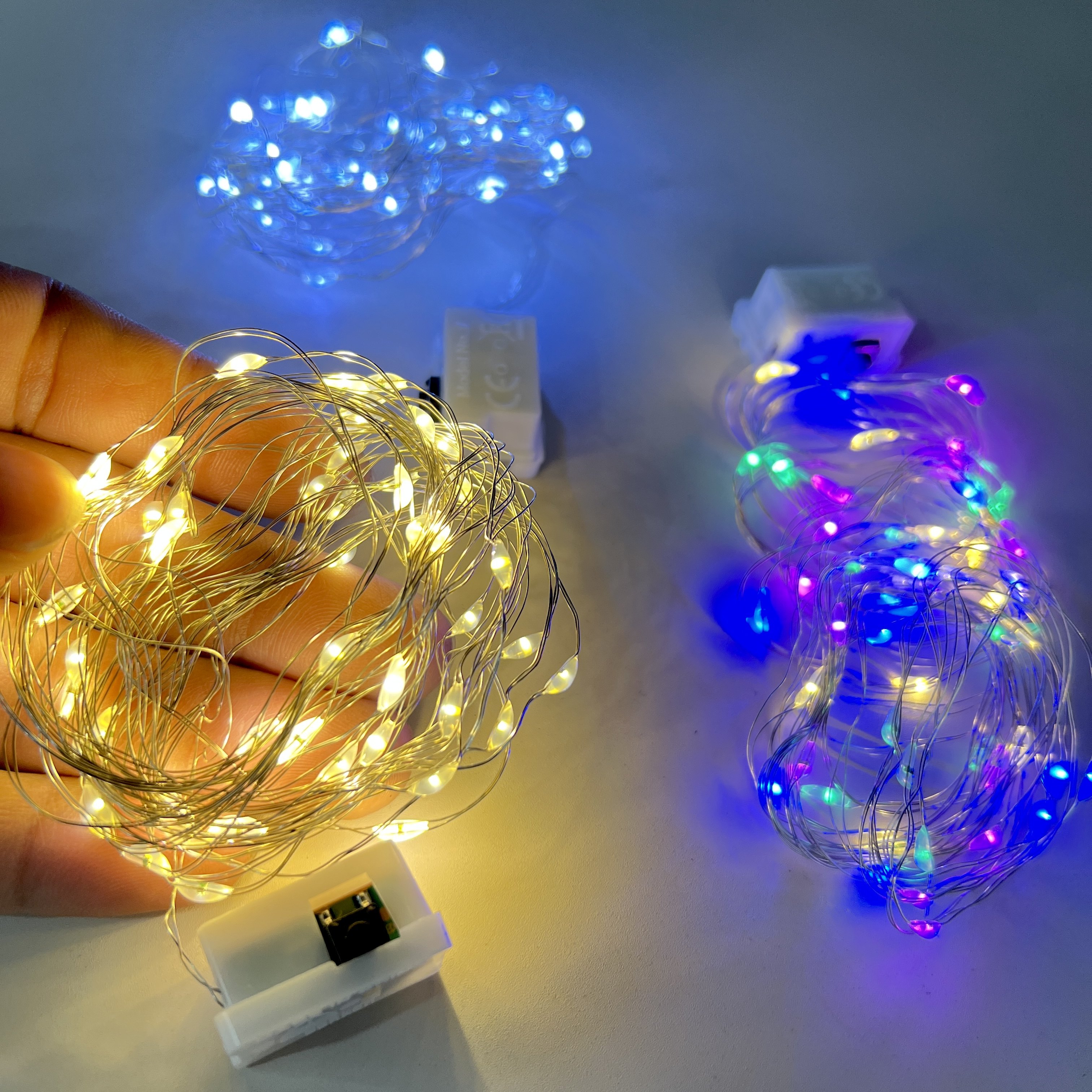 LED铜线灯暖白色灯串花束礼盒摆件生日蛋糕装饰灯彩色纽扣电池灯,节庆用品/礼品,装饰灯,淘宝优惠券,粉丝福利购,淘宝优惠卷