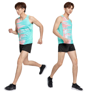 田径服男套装专业体考短跑零阻力马拉松健身运动跑步训练背心女