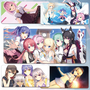 天使纷扰嚣嚣鼠标垫RE-BOOT!谷风天音超大号桌垫柚子社二次元周边