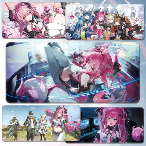 伊冯鼠标垫超大号桌垫锁边可水洗