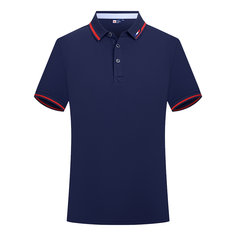 夏季工装广告文化POLO衫定制T恤工作服订做短袖工衣印字LOGO刺绣