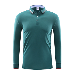 工作服定制POLO衫刺绣印logo长袖定做男女文化衫团队企业工服t恤