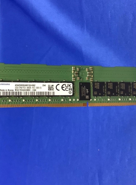 三星 32G 2RX8 PC5-4800B REG ECC服务器内存条 M321R4GA3BB0-CQK