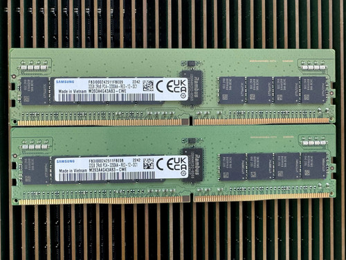 三星 32G 2RX8 PC4-3200AA-R DDR4 服务器内存 M393A4G43AB3-CWE