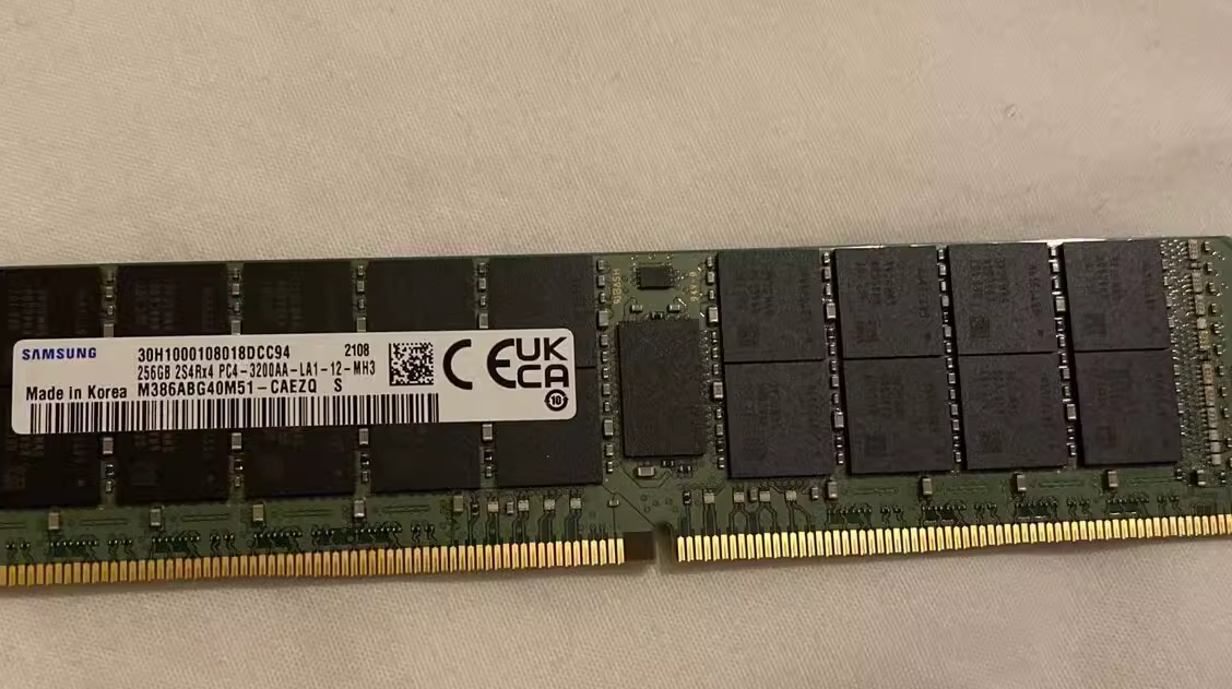 M386ABG40M51-CAE三星 256G 2S4RX4 PC4-3200AA-LRIDMM服务器内存