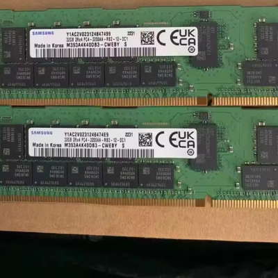 三星 32G 2RX4 DDR4 3200AA 32GB M393A4K40DB3-CWE 服务器内存条