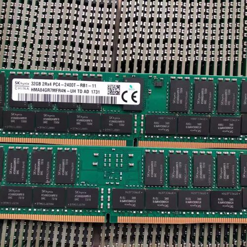 SK 32G 2RX4 PC4-2133 HMA84GR7AFR/MFR4N-TF ECC REG 内存条