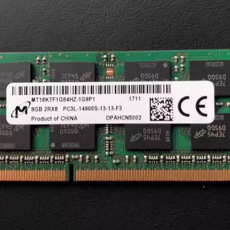 MT16KTF1G64HZ-1G9P1 PC3L-14900S 8G 1866 1867笔记本内存条