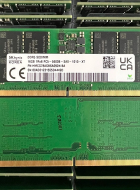 SK海力士DDR5 5600 16G笔记本内存兼容8G 32G工控HMCG78AGBSA095N