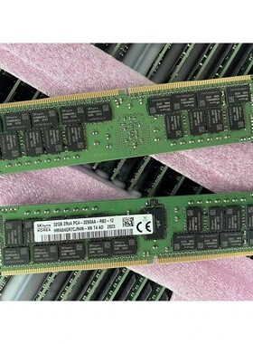 SK海力士 32G 2RX4 PC4 3200AA DDR4 ECC RDIMM REG服务器内存条