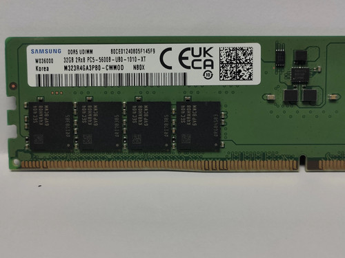 全新三星 32G DDR5 UDIMM 5600B 台式机内存条M323R4GA3DB0-CWM