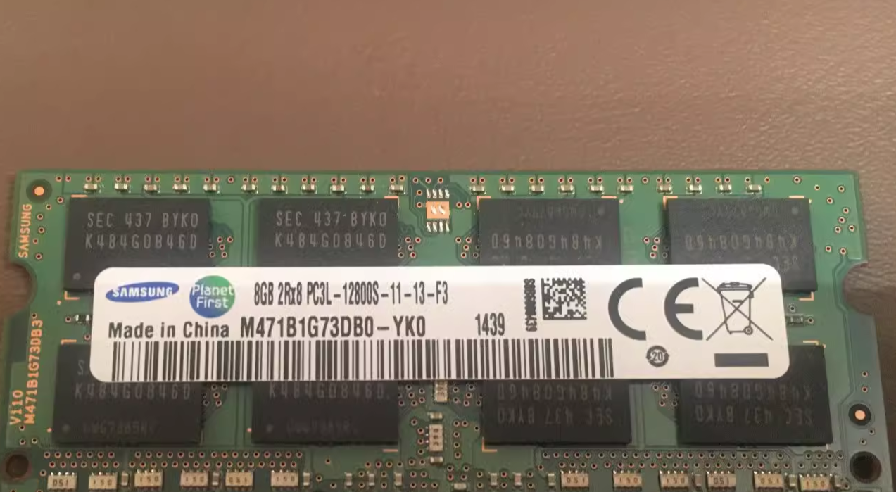 三星8GB 2Rx8 PC3L-12800S-11-13-F3 M471B1G73QHO-YKO笔记本内存 电脑硬件/显示器/电脑周边 内存 原图主图