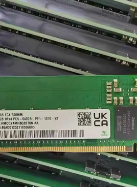 全新 SK海力士 48G 1RX4 PC5-6400B-R 服务器内存HMCGY4MHBQB270N