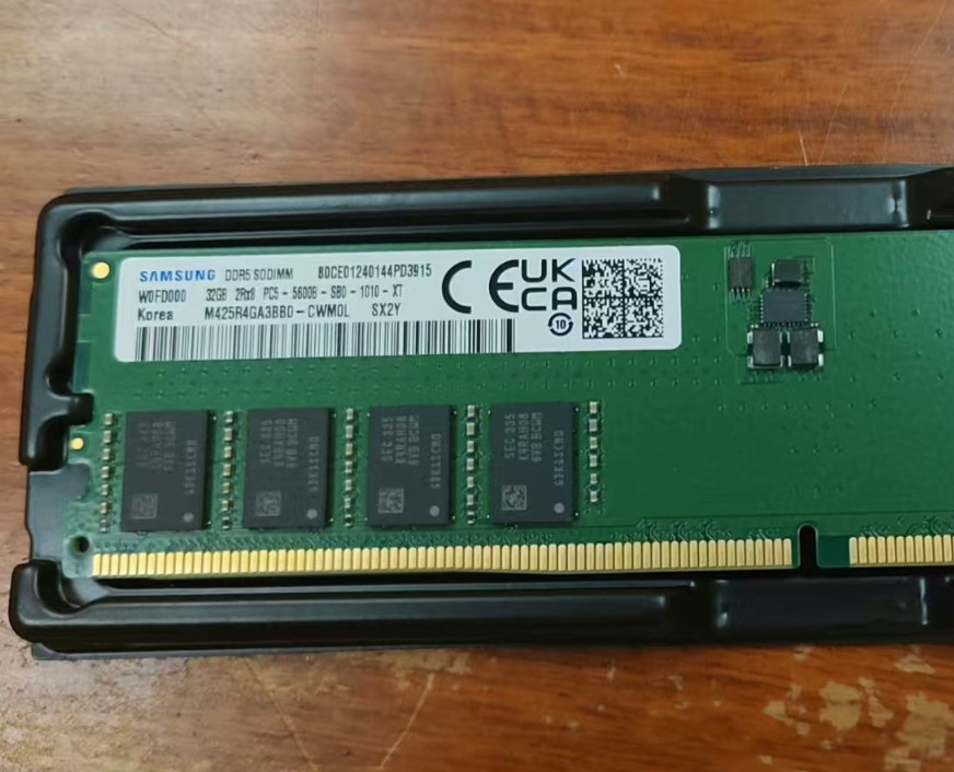 原装 三星M425R4GA3BB0-CWM0L DDR5笔记本内存32G 2RX8 PC5-5600B