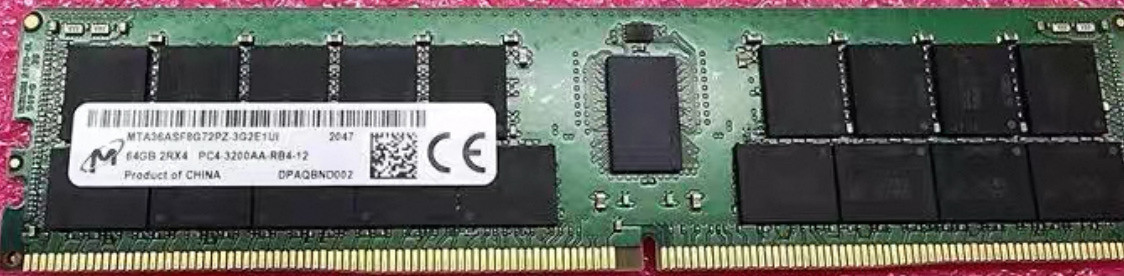 紫光 64G 2Rx4 3200 DDR4 RDIMM服务器内存 SCQ64GP12M3F1C-32AA
