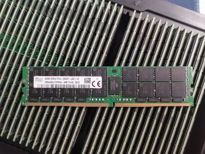 SK 海力士 64G 4DRX4 PC4-2933Y HMAA8GL7CPR4N-WM LRDIMM内存条