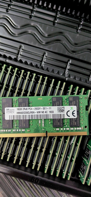 SK 海力士32G 2RX8 DDR4 2933 ECC 笔记本内存 HMAA4GS7AJR8N-WM