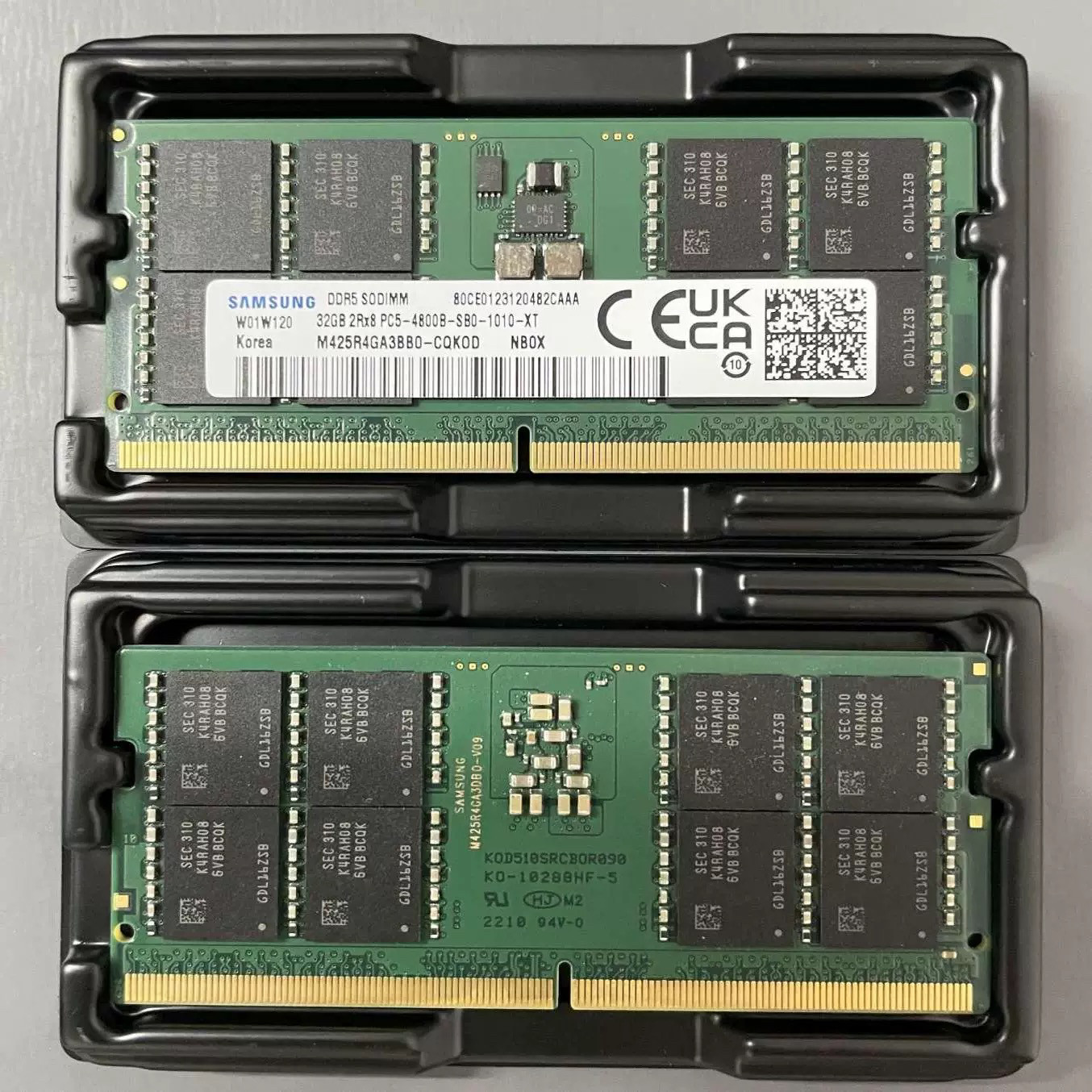 原装三星 M425R4GA3BB0-CQKOD DDR5笔记本内存32G 2RX8 PC5-4800B
