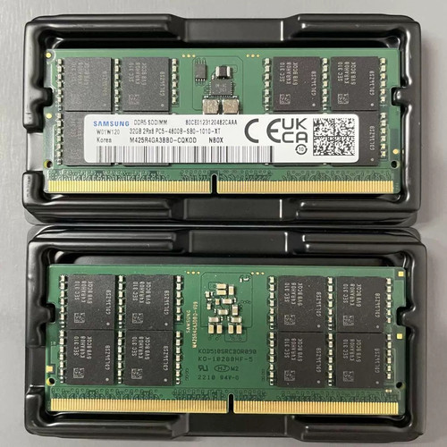 原装三星 M425R4GA3BB0-CQKOD DDR5笔记本内存32G 2RX8 PC5-4800B