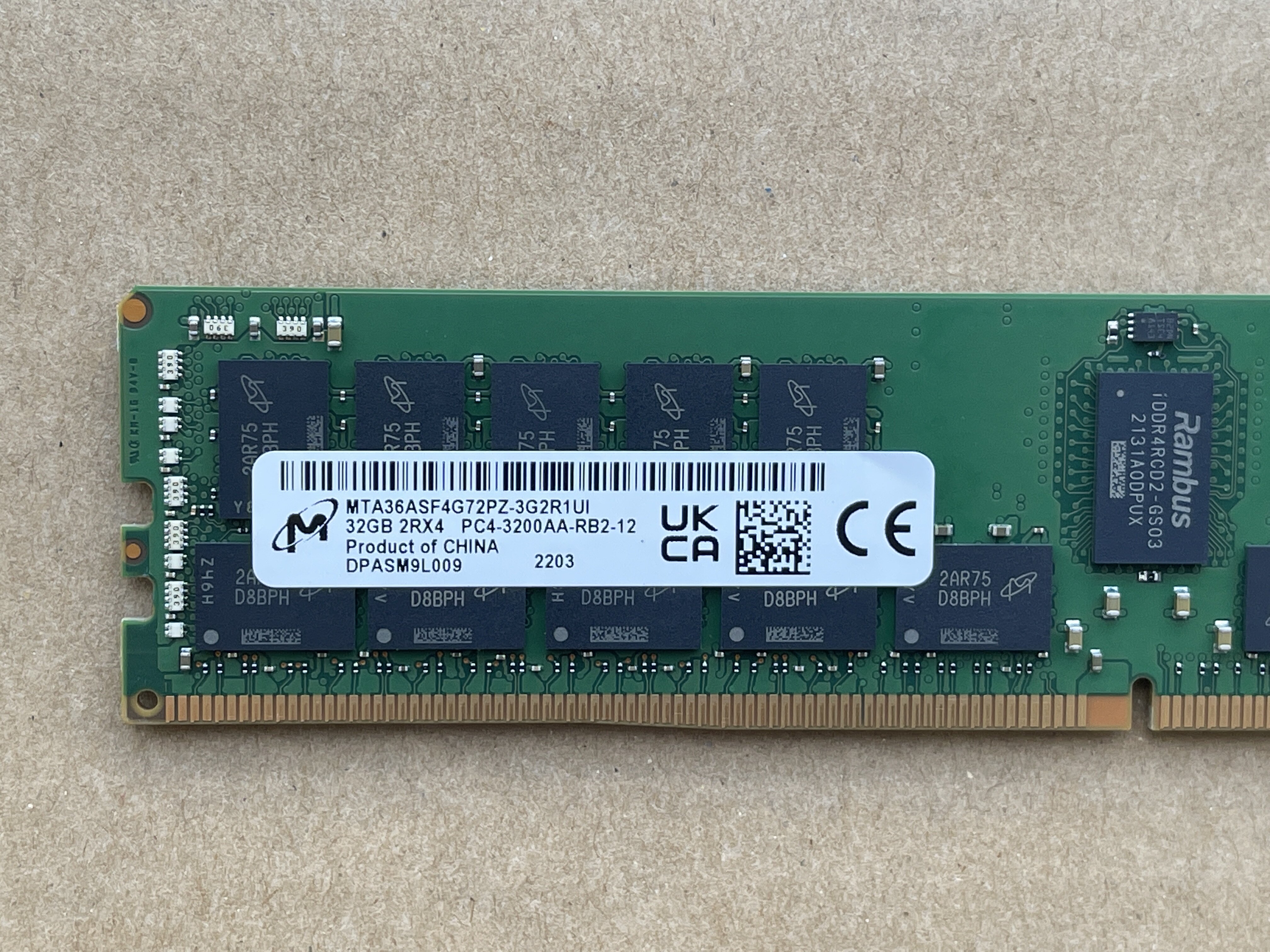 戴尔DELL C4130 C6320 FC430 服务器内存条DDR4 32G 3200A REG