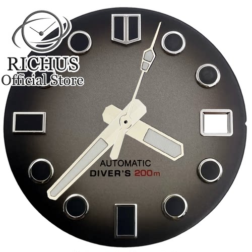 28.5mm表盘表针适合NH34 NH35 NH36机芯手表配件