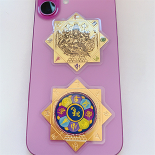 南传佛缘泰国佛牌原庙真品卧佛寺九路财神服片手机服片昭坤维奈