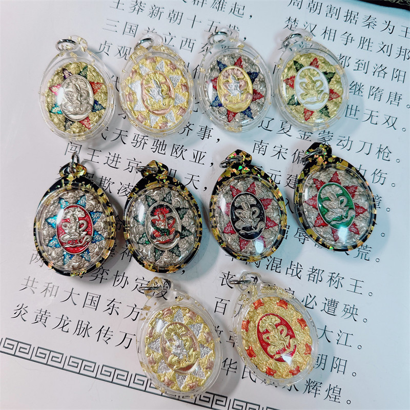 南传佛缘 泰国佛牌 阿赞初 泽度金 奇迹纳朗 天空之上 盲盒吊坠