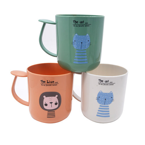 卡通洗漱杯刷牙杯塑料漱口杯