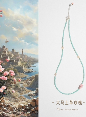 原创设计文艺项链复古淡水珍珠