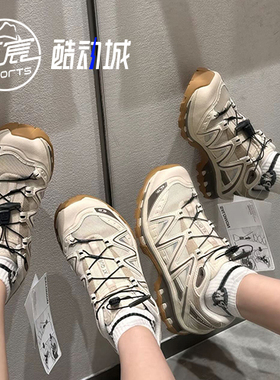 萨洛蒙Salomon XT-QUEST ADV卡其黑白越野机能户外跑步鞋 410523