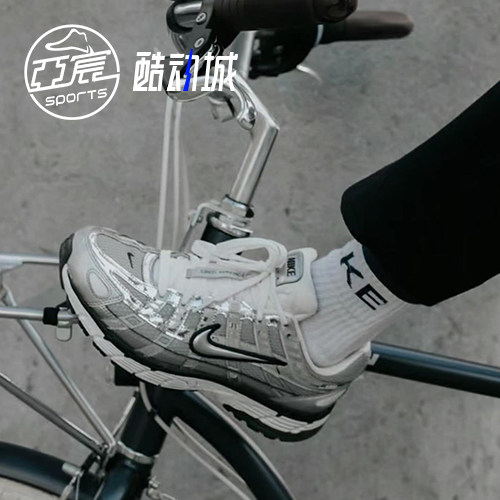 NikeP-6000银灰老爹跑步鞋