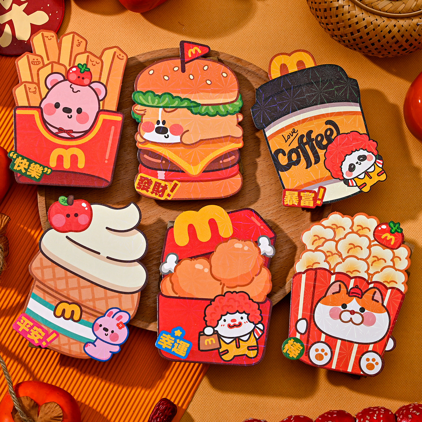 马年2026卡通红包个性创意高档小号镭射立体造型新款过年可爱压岁