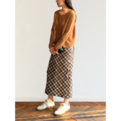 新春｜7.5折 浅灰纯羊绒前后两穿针织开衫 Plain Sight焦糖