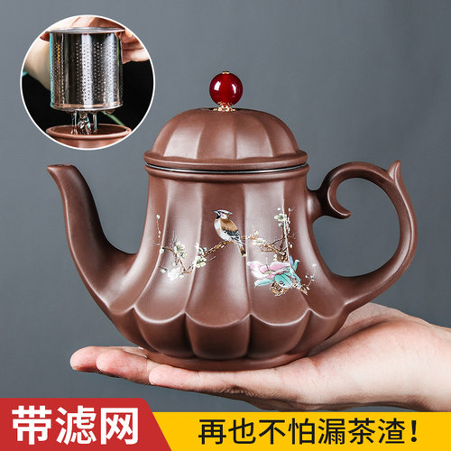 功夫茶壶大容量带过滤内胆器小