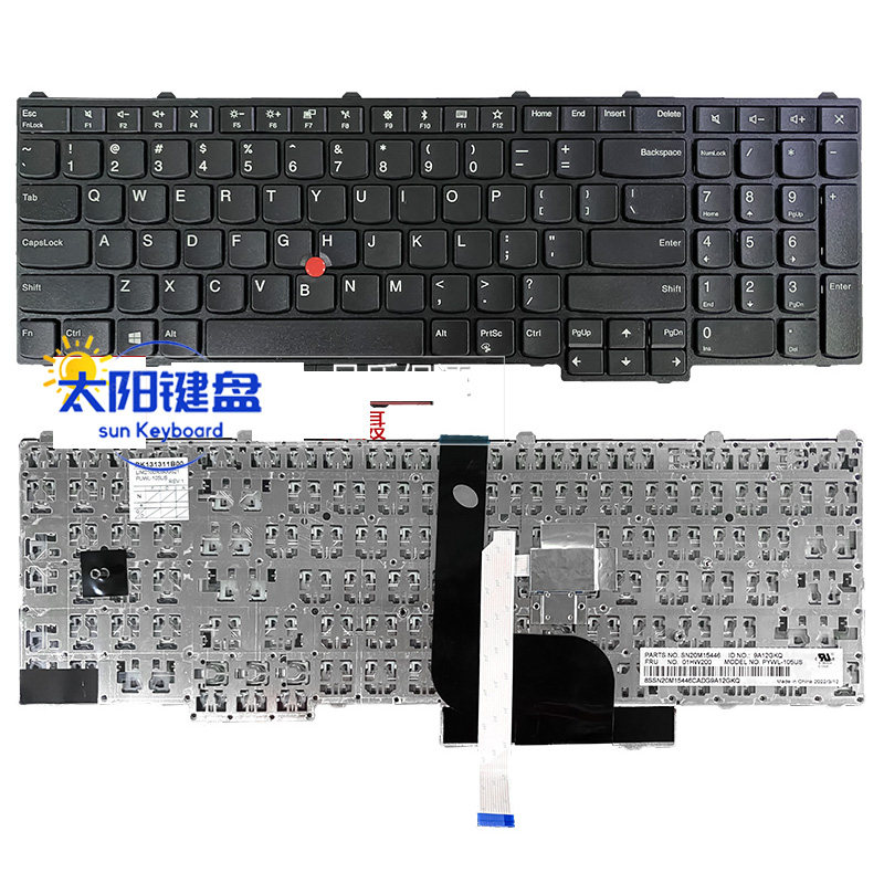 全新适用于联想Thinkpad P50 P70 P51 P71 键盘